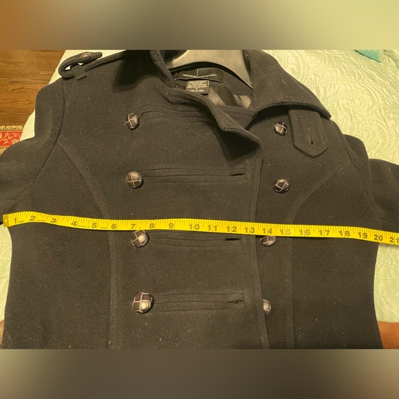 Wool military style winter coat - Picture 5 of 6